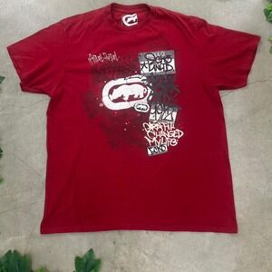 Y2K Ecko Unltd Graffiti Graphic T-Shirt